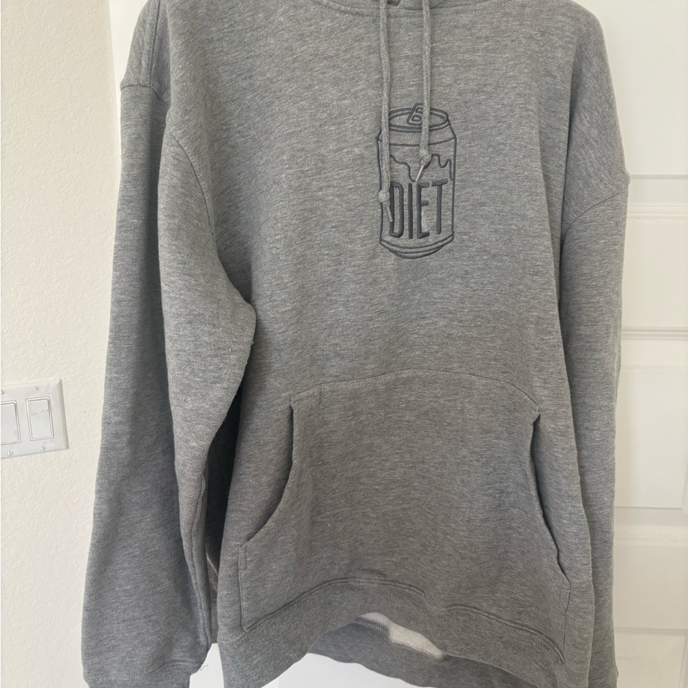 Diet Coke Gray Hoodie